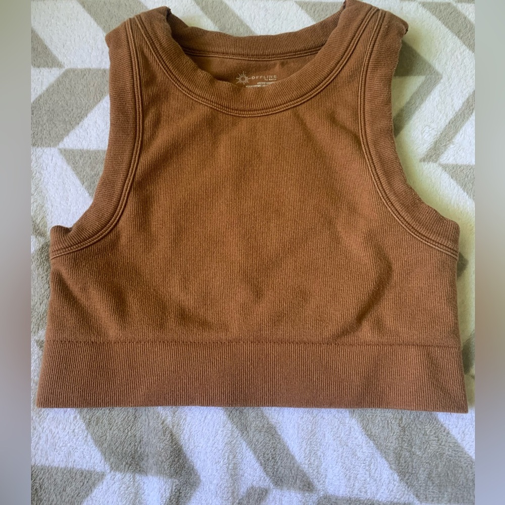 Aerie High Neck Bra Top - Picture 1 of 6